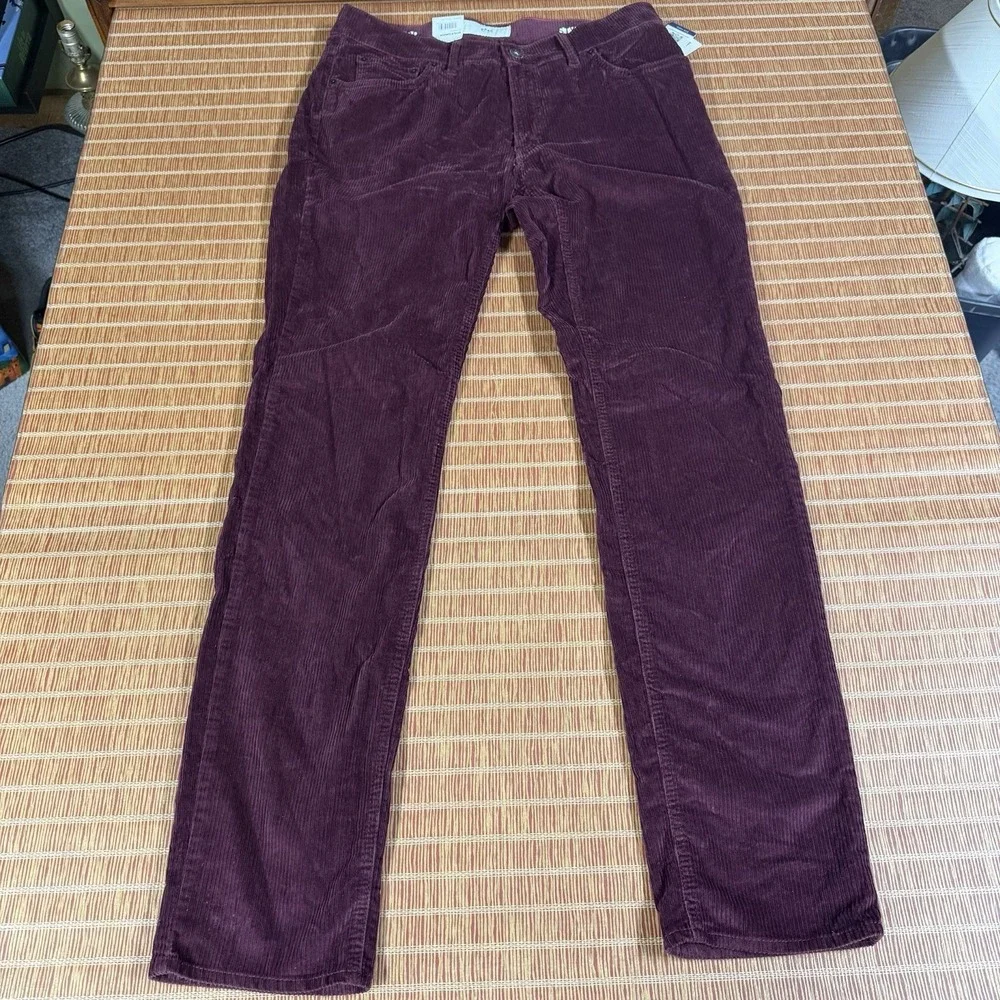 BRAX Chuck Corduroy Trousers Portobello Hi-flex Red 34x34 St-wa Eco-yarn